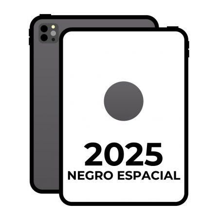 APPLE IPAD PRO 13" 2025 7TH WIFI/ M5/ 1TB/ NEGRO ESPACIAL |
