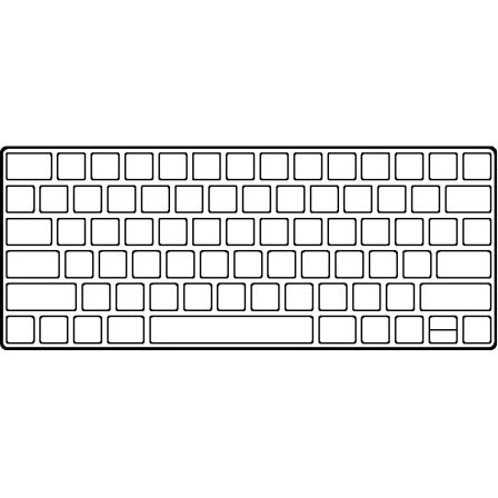 TECLADO INALAMBRICO APPLE MAGIC KEYBOARD/ USB TIPO-C/ PLATA