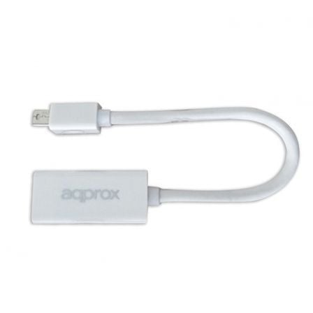 ADAPTADOR APPROX MINI DISPLAY PORT A HDMI - RESOLUCION HASTA 1080P