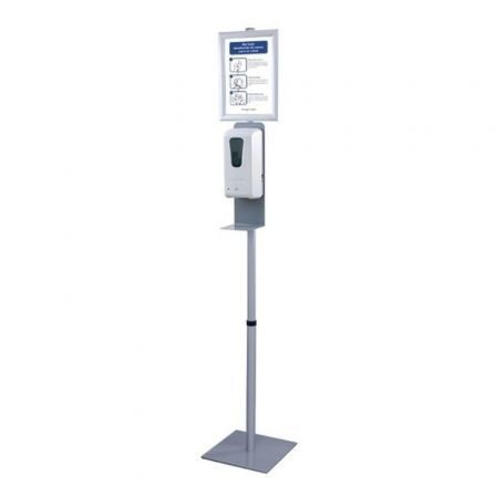 DISPENSADOR AUTOMATICO DE GEL CON SOPORTE APPROX APPSTSANITIZERPACK01/ CAPACIDAD 1000ML | Esterilizadores y desinfectantes