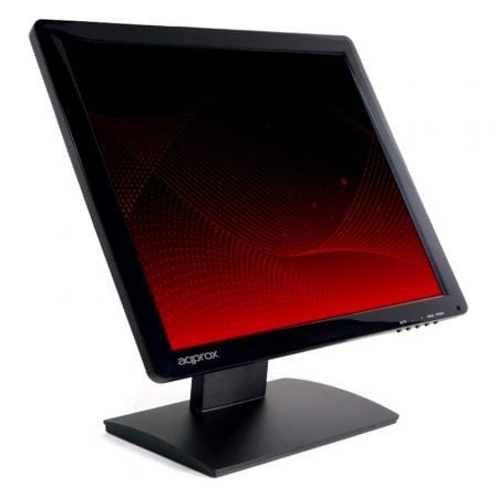 MONITOR TACTIL APPROX APPMT17W5 -17"/43.18CM-1280*1024 - 300CD/M2- 5MS - 80/70 - GRADO DEFINICION LCD A+- VGA/USB - BASE ESTABLE