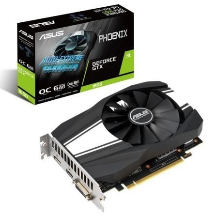 TARJETA GRAFICA ASUS PHOENIX GEFORCE GTX 1660 OC/ 6GB GDDR5