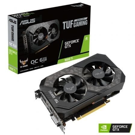 TARJETA GRAFICA ASUS TUF GAMING GEFORCE GTX 1660TI EVO OC EDITION/ 6GB GDDR6