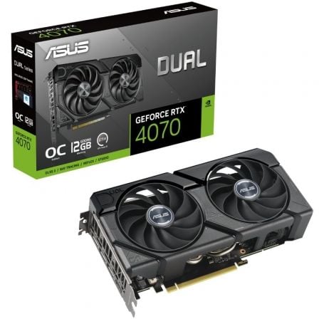 TARJETA GRAFICA ASUS DUAL GEFORCE RTX 4070 EVO OC EDITION/ 12GB GDDR6