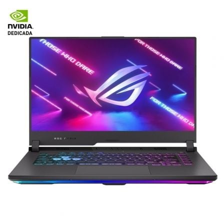 PORTATIL GAMING ASUS ROG STRIX G15 G513IC-HN004 RYZEN 7 4800H/ 16GB/ 512GB SSD/ GEFORCE RTX3050/ 15.6"/ SIN SISTEMA OPERATIVO