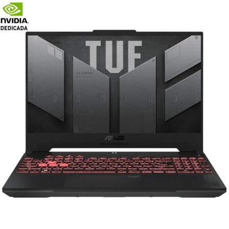 PORTATIL GAMING ASUS TUF A15 TUF507NV-LP042 RYZEN 7 7735HS/ 16GB/ 1TB SSD/ GEFORCE RTX 4060/ 15.6"/ SIN SISTEMA OPERATIVO