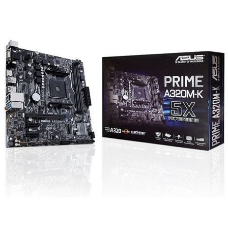 PLACA BASE ASUS PRIME A320M-K SOCKET AM4/ MICRO ATX