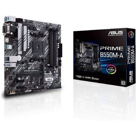 PLACA BASE ASUS PRIME B550M-A SOCKET AM4/ MICRO ATX