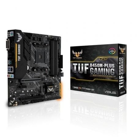 PLACA BASE ASUS TUF B450M-PLUS GAMING SOCKET AM4/ MICRO ATX