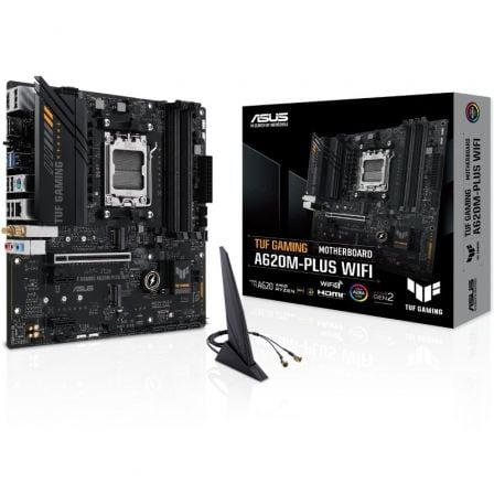 PLACA BASE ASUS TUF GAMING A620M-PLUS WIFI SOCKET AM5/ MICRO ATX