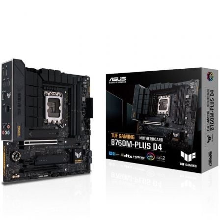 PLACA BASE ASUS TUF GAMING B760M-PLUS D4/ SOCKET 1700/ MICRO ATX