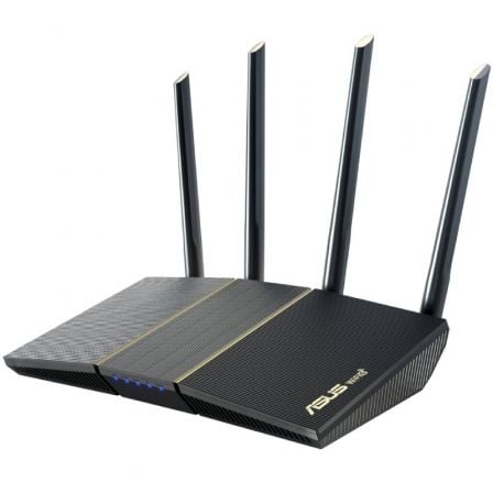 ROUTER GAMING INALAMBRICO ASUS RT-AX57/ WIFI 6/ 3000MBPS/ 2.4GHZ 5GHZ/ 4 ANTENAS/ WIFI 802.11AX/AC/N/A/ - N/B/G