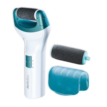 APARATO DE PEDICURA BABYLISS F210E PEDI SECRET - 2 VELOCIDADES - 2 ROLLERS INTERCAMBIABLES - ERGONOMICO - 3 PILAS INCLUIDAS