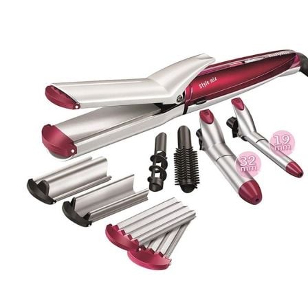 SET MOLDEADOR BABYLISS MS21E MULTISTYLER STYLE MIX 10 EN 1 - TEMPERATURA170 - RECUBRIMIENTO SUBLIM'TOUCH - PLACAS INTERCAMBIABLE