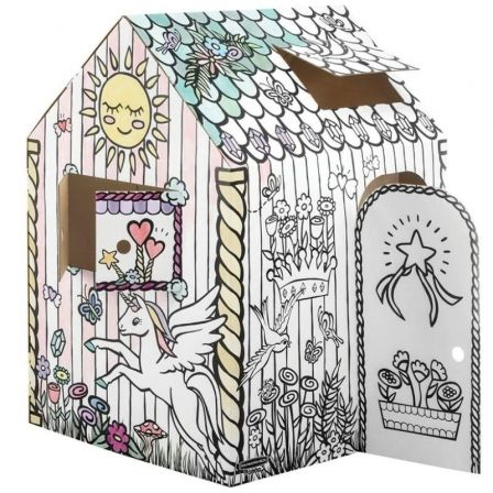 CASA UNICORNIO PARA PINTAR BANKERS BOX 100142504 | Manualidades