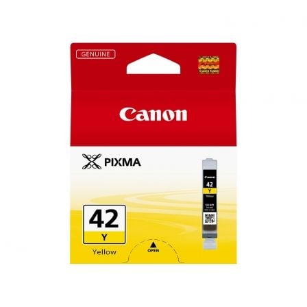 CARTUCHO DE TINTA AMARILLA CANON CLI-42 Y - COMPATIBLE CON PIXMA PRO-100