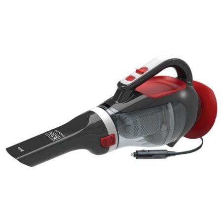 ASPIRADOR DE MANO CON ADAPTADOR MECHERO BLACK+DECKER ADV-1200/ 12V/ DEPOSITO 610ML