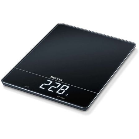 BASCULA DE COCINA BEURER KS-34 - HASTA 15KG - PANTALLA MAGIC FACIL LECTURA - FUNCION HOLD Y TARA