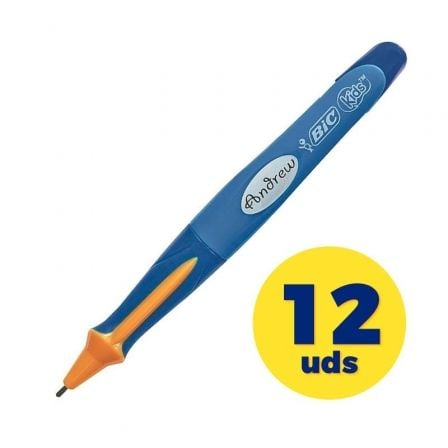 CAJA DE PORTAMINAS BIC KIDS 918462/ HB/ 1.3MM/ 12 UNIDADES | Lpices