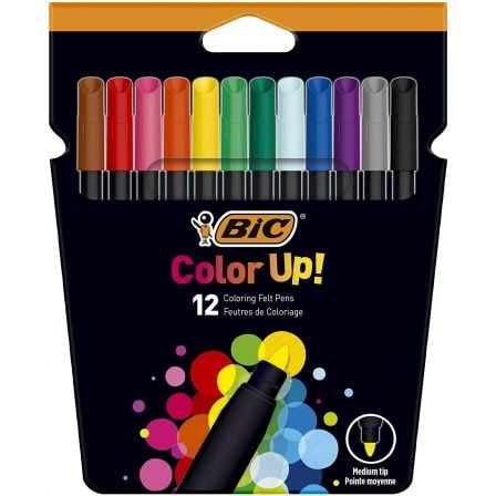 ROTULADOR BIC COLOR UP/ 12 UNIDADES