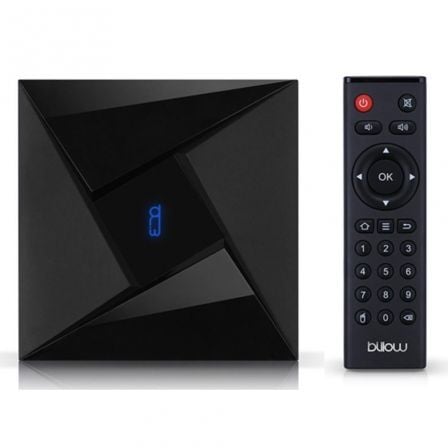 ANDROID TV BILLOW MD10PRO - 4K - OC 2GHZ - 3GB DDR3 - 32GB - ANDROID 7.1.2 - WIFI - BT4.1 - LAN - HDMI - 2XUSB - RANURA MICROSD