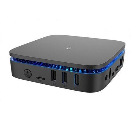 MINI PC BILLOW XMINI - INTEL J3355 2.0GHZ - 4GB - 64GB  - 2XUSB3.0 - 2XUSB2.0 - HDMI - LAN - WIFI - BT4.0 - NO S.O. - NEGRO