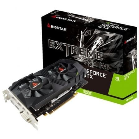 TARJETA GRAFICA BIOSTAR GEFORCE GTX 1050 TI/ 4GB GDDR5