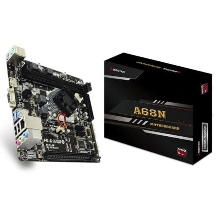 PLACA BASE BIOSTAR A68N-5600E AMD PRO A4-3350B/ MINI ITX