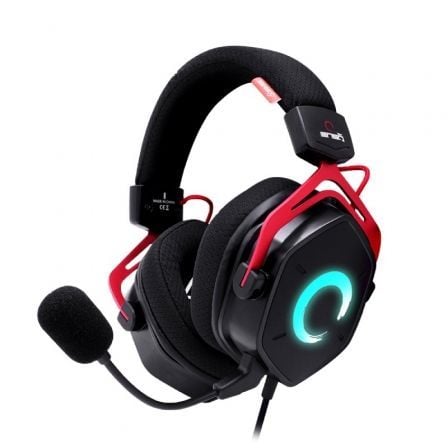 AURICULARES GAMING CON MICROFONO FR-TEC ENSO/ JACK 3.5/ NEGROS