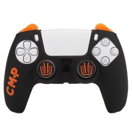 KIT FUNDA SILICONA FR-TEC CONTROL MOD PRO PARA MANDO PS5/ NEGRO