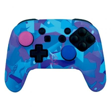 FUNDA PROTECTORA DE SILICONA + GRIP PARA NINTENDO SWITCH FR-TEC LLAMA SKIN PRO CONTROLLER