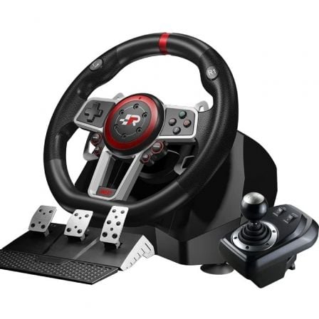 VOLANTE CON PEDALES Y CAMBIO DE MARCHAS MANUAL FR-TEC SUZUKA WHEEL ELITE NEXT