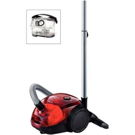 ASPIRADOR DE TRINEO CON/SIN BOLSA BOSCH GL-20 CHERRY RED - 600W - FILTRO HIGIENICO - DEPOSITO 3.5L - REGULADOR ELECTRONICO POTEN