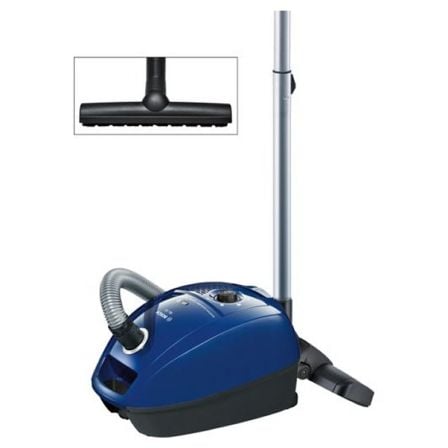 ASPIRADOR DE TRINEO BOSCH GL-30 AZUL - 600W - FILTRO HIGIENICO - DEPOSITO 4L - TOBERA TAPICERIAS / JUNTAS  - TUBO TELESCOPICO