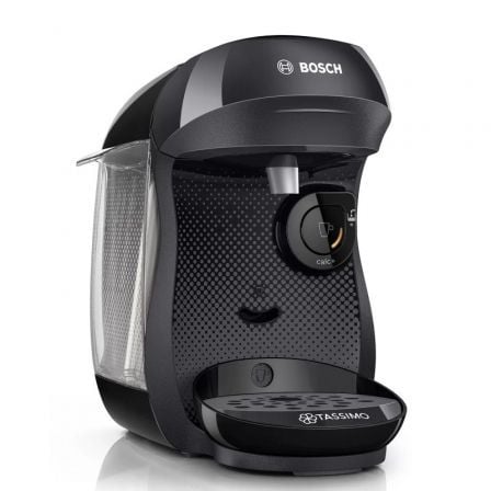 CAFETERA DE CAPSULAS BOSCH TASSIMO HAPPY/ NEGRA