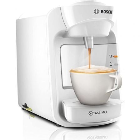 CAFETERA DE CAPSULAS BOSCH TASSIMO SUNY/ BLANCA