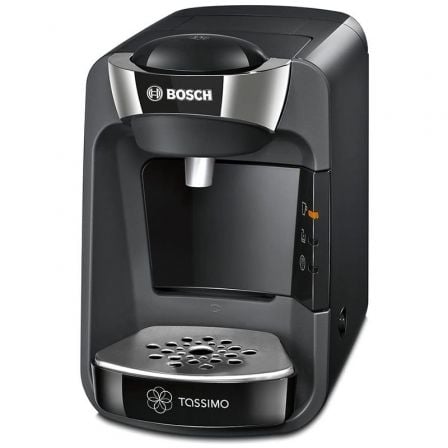 CAFETERA MULTIBEBIDA BOSCH TASSIMO SUNY NEGRA - 1300W - DEPOSITO 0.8L - TECNOLOGIA INTELLIBREW - SISTEMA SMART START