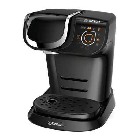 CAFETERA MULTIBEBIDA BOSCH TASSIMO MY WAY NEGRA - MAS DE 40 BEBIDAS DE MARCAS CONOCIDAS - DEPOSITO 1.3L - PROGRAMA AUTOMATICO DE