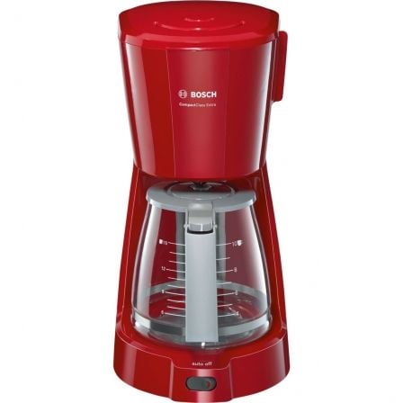 CAFETERA DE GOTEO BOSCH COMPACTCLASS EXTRA - 10/15 TAZAS - 1.25L - 900-1100W - JARRA SAFESTORAGE - PORTAFILTROS EXTRAIBLE - AUTO