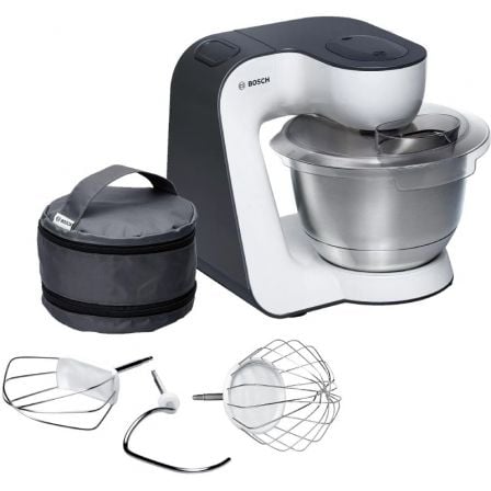 ROBOT DE COCINA BOSCH MUM SERIE 5/ 900W/ CAPACIDAD 3.9L/ GRIS/ 4 ACCESORIOS | Robots de cocina