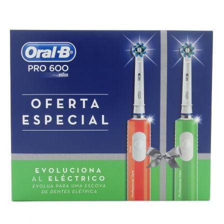 CEPILLO DENTAL BRAUN ORAL-B PRO6000/ PACK 2 UDS