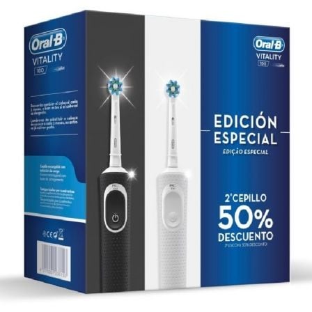 CEPILLO DENTAL BRAUN ORAL-B VITALITY DUPLO/ PACK 2 UDS