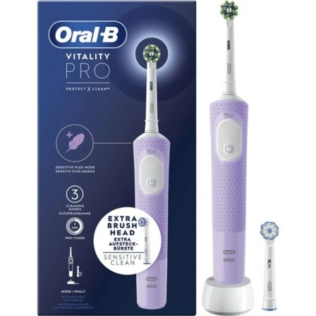 CEPILLO DENTAL BRAUN ORAL-B VITALITY PRO/ PURPURA