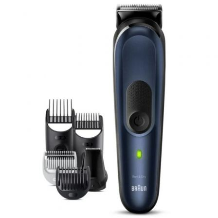 RECORTADORA BRAUN SERIE 7 MGK7421/ CON BATERIA/ 5 ACCESORIOS