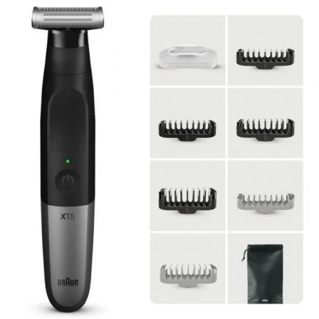 AFEITADORA BRAUN WET AND DRY SERIE X XT5200/ CON BATERIA/ 6 ACCESORIOS