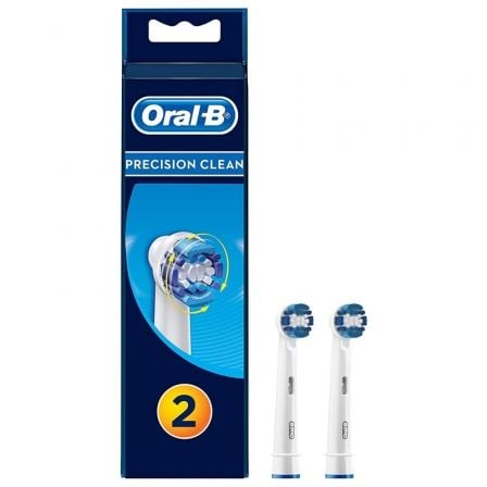 CABEZAL DE RECAMBIO BRAUN PARA CEPILLO BRAUN ORAL-B PRECISION CLEAN/ PACK 2 UDS