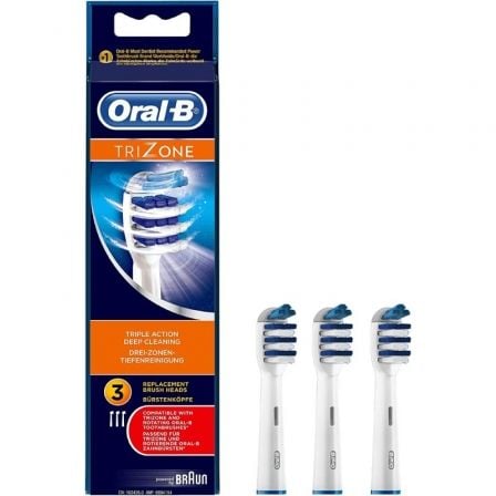 CABEZAL DE RECAMBIO BRAUN PARA CEPILLO BRAUN ORAL-B TRIZONE/ PACK 3 UDS