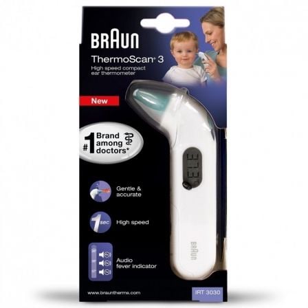 TERMOMETRO DIGITAL BRAUN THERMOSCAN 3