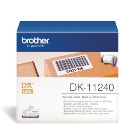 ROLLO DE ETIQUETAS BROTHER DK11240/ 600 UNIDADES