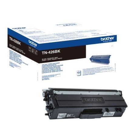 TONER NEGRO BROTHER TN426BK - 9000 PAGINAS - COMPATIBLE SEGUN ESPECIFICACIONES